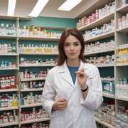 Non-prescription medicines in the pharmacy psar