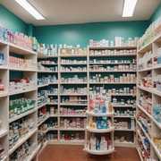 Non-prescription medicines in the pharmacy psar